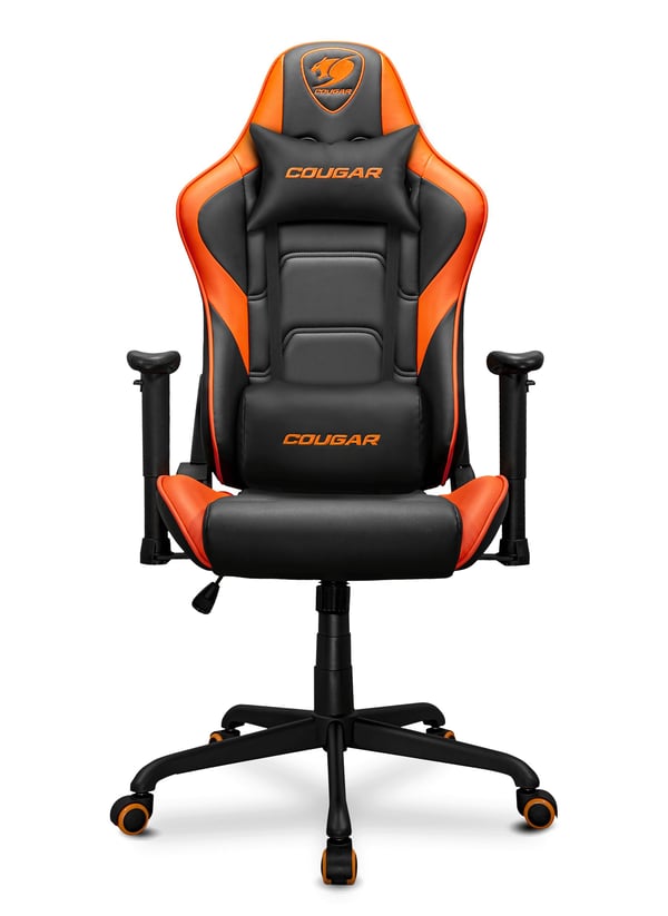 COUGAR Silla Armor Elite, PC-gamingstol, 120 kg, Polstret sete, Polstret ryggstøtte, Svart, Stål