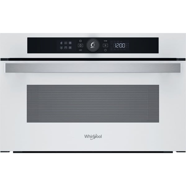 Whirlpool WMD44MW, Kiinteä, Grillimikroaaltouuni, 31 L, 1000 W, Sisäänrakennettu näyttö, LED