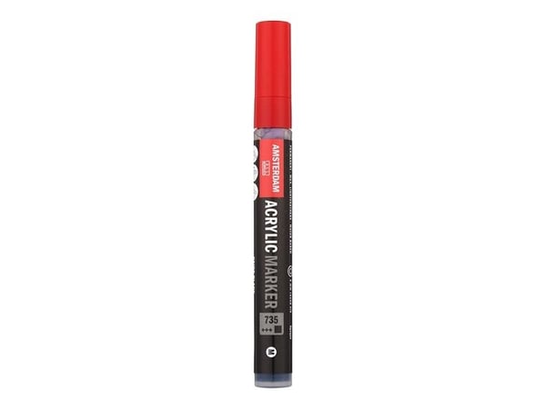 Amsterdamin akryylitussi 4 mm Oxide Black 735