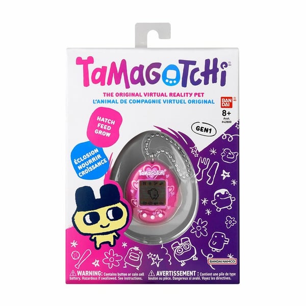 Bandai Tamagotchi Original -digitaalinen lemmikki 8+, Sweet Heart
