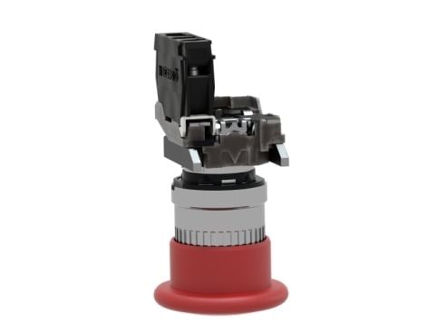 Schneider Electric XB4, Nappi, IP66, IK06, 40 mm, 82 mm, 47 mm