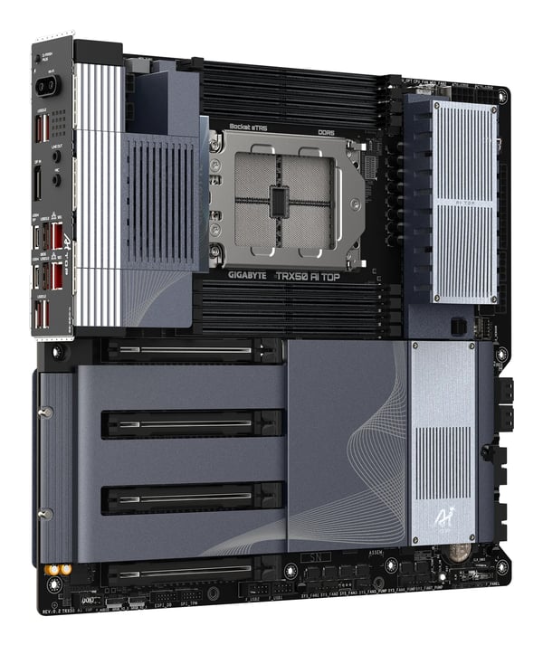 Gigabyte - Hovedkort - Socket sTR5 - USB 3.2 Gen 1 - HD-lyd (8-kanalers)