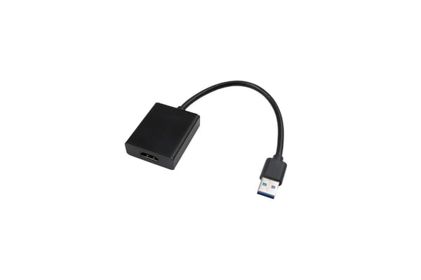 MicroConnect - Videoadapter - HDMI hun til USB Type A han - 15 cm - lajittelu - 4K30 Hz tuki, 1080p tuki 60 Hz