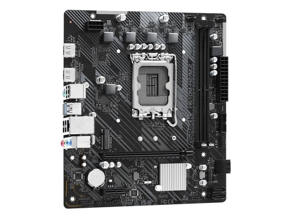 ASRock H610M-H2/M.2 -emolevy, H610-piirisarja, LGA 1700, micro-ATX, DDR4