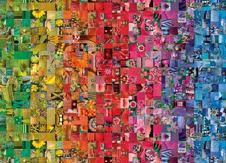 Clementoni Collage, 1000 stykker, Kunst, 10 år