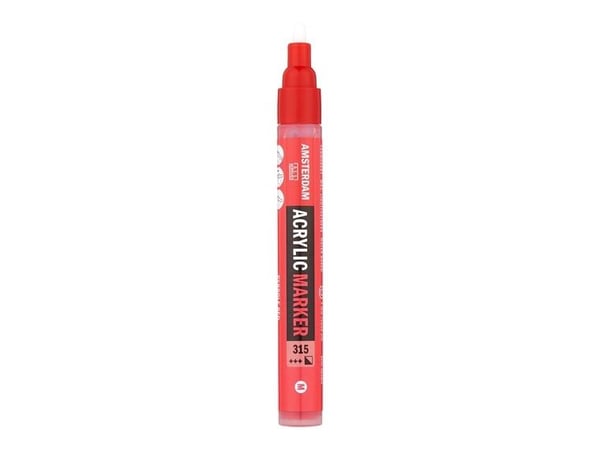 Amsterdam akrylmalingmarker 4 mm Pyrrole Red 315