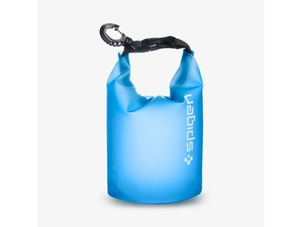 Spigen AquaShield WaterProof Dry Bag + A630, Camping, Strandaktivitet, Camping, Canoeing, Kayaking, Vattensportaktivitet, Universal, Blå, Termoplas...