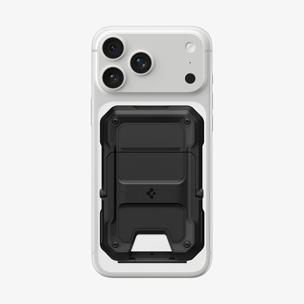 Spigen Tough Armor Pro (Mag Fit), Korthållare, Svart, Termoplastisk polyuretan (TPU), Apple, 1 styck