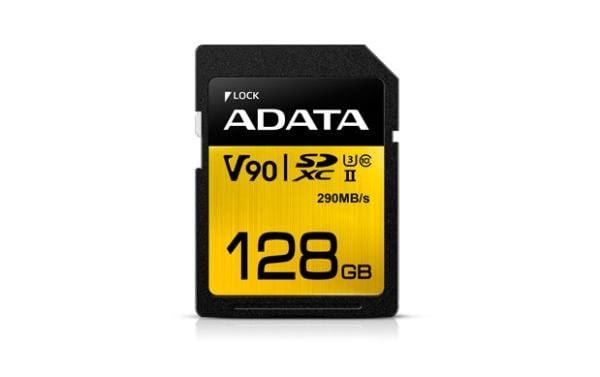 ADATA Premier ONE SDXC-muistikortti 128 GB UHS-II U3 V90 ASDX128GUII3CL10-C
