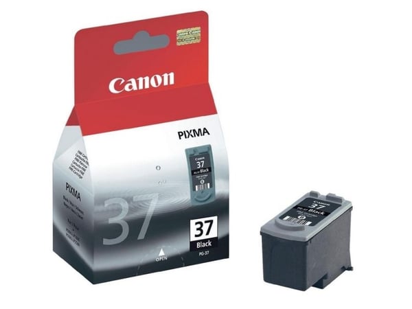 Canon PG-37BK, Väripohjainen muste, 1 kpl