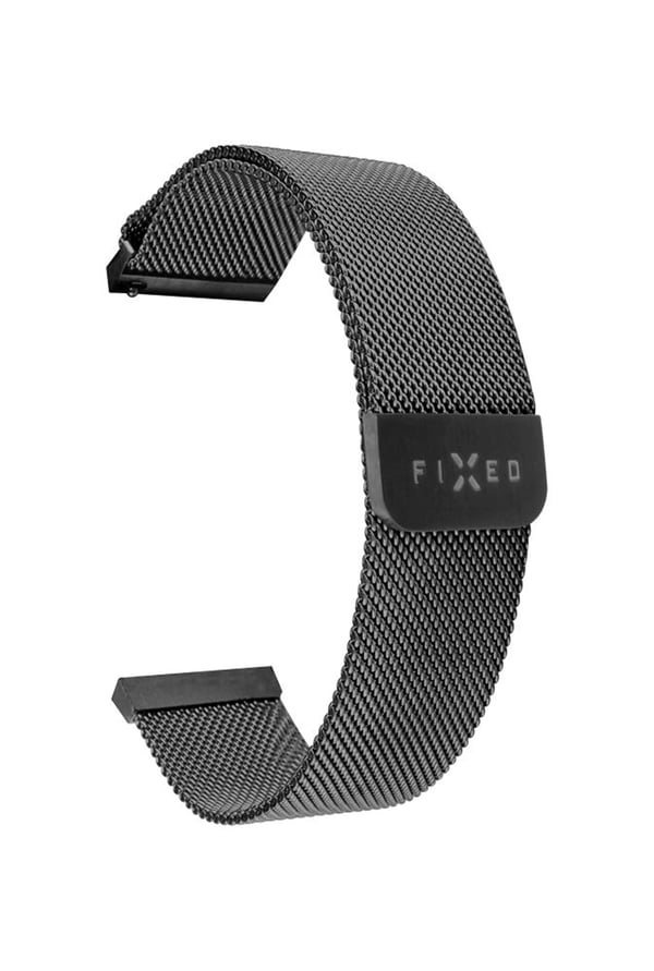 FIXED - Slinga för smart klocka - 18 mm, snabbkoppling - svart