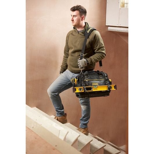 Stanley FATMAX FMST17627-1, Musta, Keltainen, Kangas, Vesitiivis, 1 vuosi/vuosia, 450 mm, 300 mm