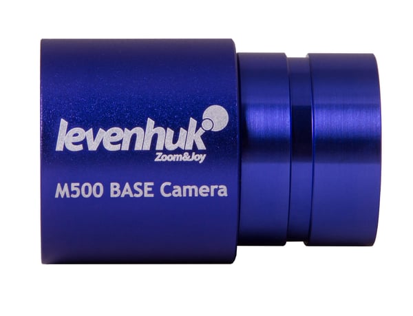 Levenhuk M500 BASE, 5 MP, CMOS, Sininen, Metalli, 1/2.5", 2592 x 1944 pikseliä