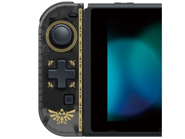 HORI D-Pad Controller (L) - The Legend of Zelda: Breath of the Wild - håndkonsoll - kablet - klarsvart