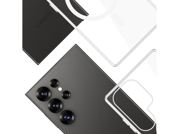 3MK 3MK MagCase Sam S25 Erittäin kirkas/selkeä yhteensopiva MagSafen kanssa