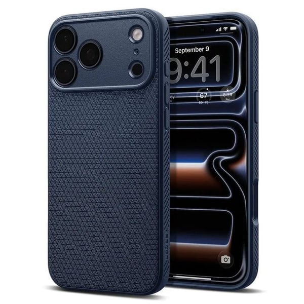 Spigen ACS10266, Suojus, Apple, iPhone 17 Pro Max, 17,5 cm (6,9"), sininen, laivastonsininen, Navy