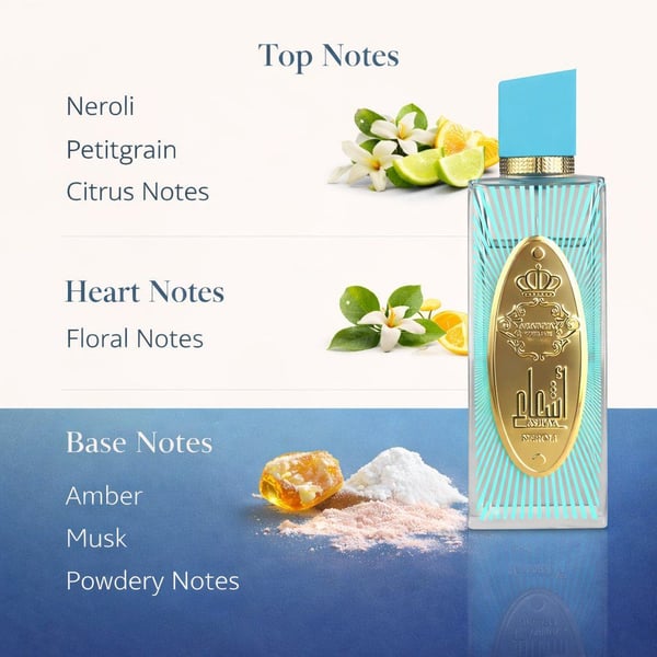 Arabiyat Prestige Ash'aa Neroli Eau De Parfum, 110 Ml