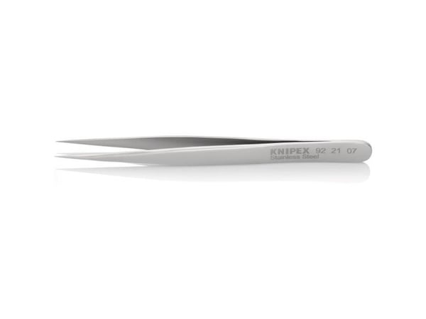 Knipex 92 21 07, Rustfritt stål, Rustfritt stål, Konisk, Rett, 14 g, 10 mm