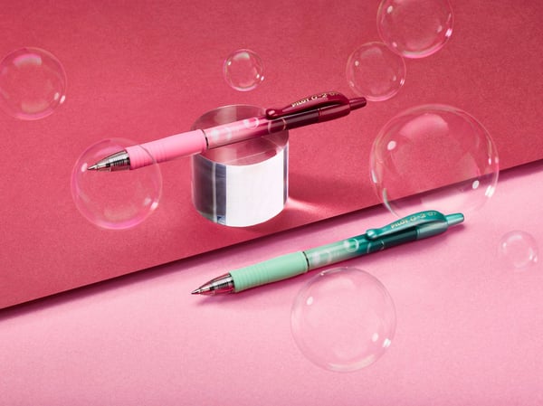 G2 Bubble blå gelpenna (12 st) PILOT
