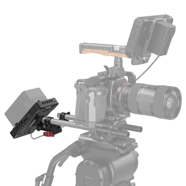 SmallRig 3204B, batteriplate, svart, aluminium, 1/4-20", Kina, universal