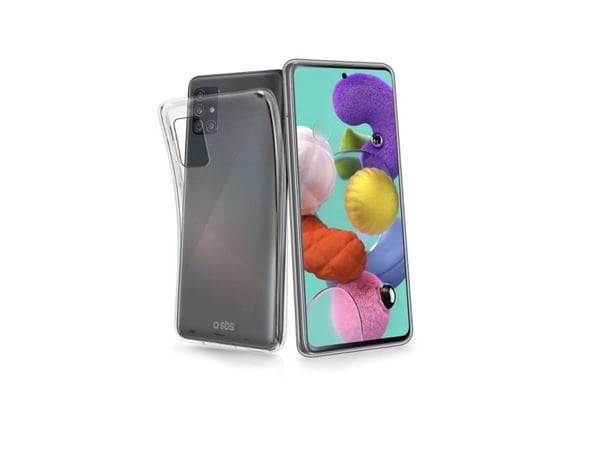 SBS TESKINSAA52T, Suojus, Samsung, Galaxy A52, 16,5 cm (6.5"), Läpinäkyvä