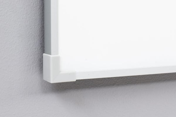 Lintex Boarder - Whiteboard - veggmonterbar - 455 x 605 mm - keramikkstål - magnetisk - aluminiumramme med grå hjørner