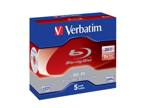Verbatim - 5 x BD-RE - 25 GB 2x - CD-eske