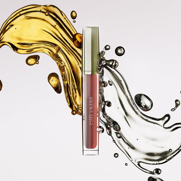 Estee Lauder Glossy Lip Oil Strawberry Milk 6 ml