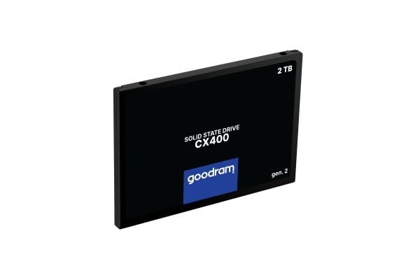 GOODRAM CX400 - Gen 2 - SSD - 2 TB - inbyggd - 2.5" - SATA 6Gb/s