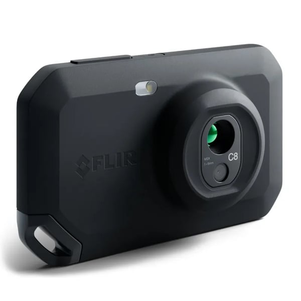 FLIR One C8, 320 x 240 pikseliä, -20 - 450 °C, 35°, 27°, 50 mK, Infrapuna, Picture-in-Picture (PiP), Visual
