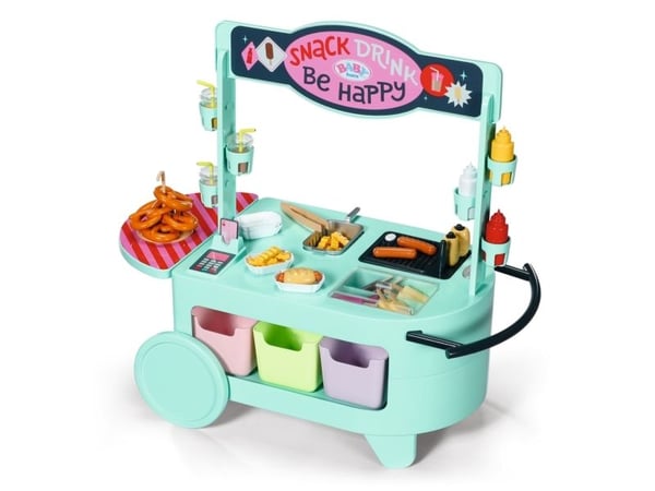 BABY born Snack Shop, Nuken kauppa, 3 vuosi/vuosia, Tarvitsee patterit, Tukee ääniefektejä