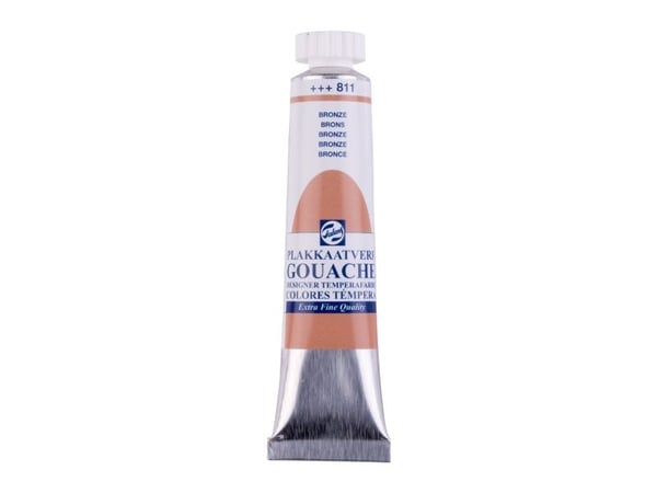 Talens Gouache Extra Fine Quality tube bronse 811