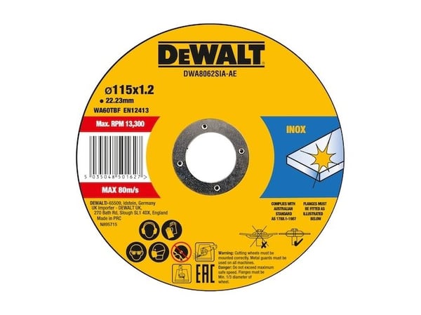 DEWALT DWA8062SIA-AE Leikkuukiekko 1 kpl