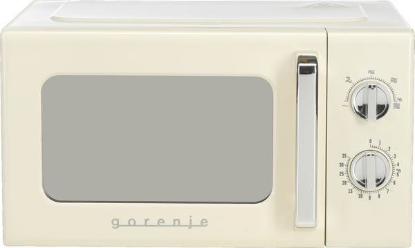 Gorenje MO20E1HRL solo-mikrobølgeovn 20 L 700 W, hvit/krem