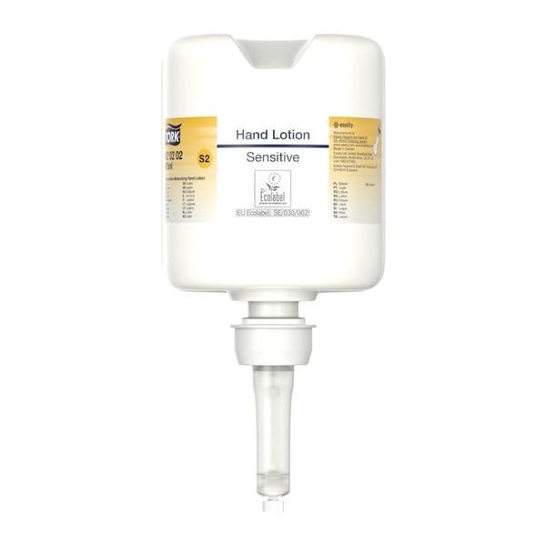 Bodylotion Tork S2, uparfymert 400 ml - (8 stk. x 400 ml per kartong)