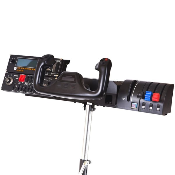 Wheel Stand Pro Deluxe V2 stativ for Saitek Pro Flight Yoke System, svart