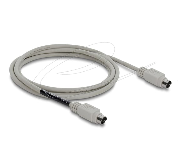 Delock - Kabel för tangentbord/mus - PS/2 (P) till PS/2 (P) - 1.8 m - beige