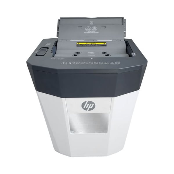 HP OneShred Auto 80CC, Ristiinleikkaava, 22 cm, 4.3 x 12 mm, 15 L, 80 arkkia, 68 dB