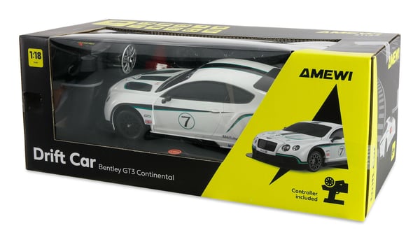 Amewi RC Drift Lizenz Bentley valkoinen