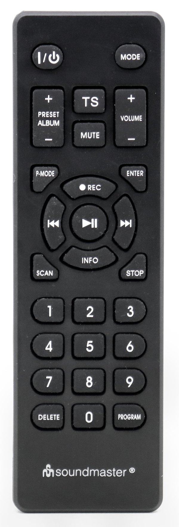 Soundmaster MCD1950SW mikroanlegg 20 W DAB+ FM BT, svart