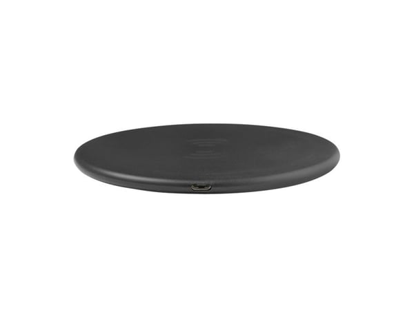 LogiLink PA0208, Innendørs, USB, 5 V, 1 A, Trådløs lading, Sort