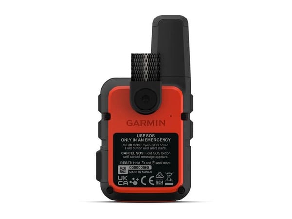 Garmin inReach Mini 2, Henkilökohtainen, Musta, Punainen, IPX7, 23 x 23 mm, 176 x 176 pikseliä, Yksivärinen