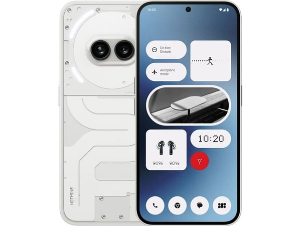 Nothing Phone (2a) - 5G pekskärmsmobil - dual-SIM - RAM 12 GB / Internminne 256 GB - OLED-skärm - 6.7" - 2412 x 1084 pixlar (120 Hz) - 2 bakre kame...