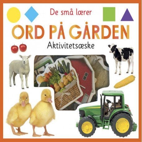 De små lærerne - Ord på gården - aktivitetsboks