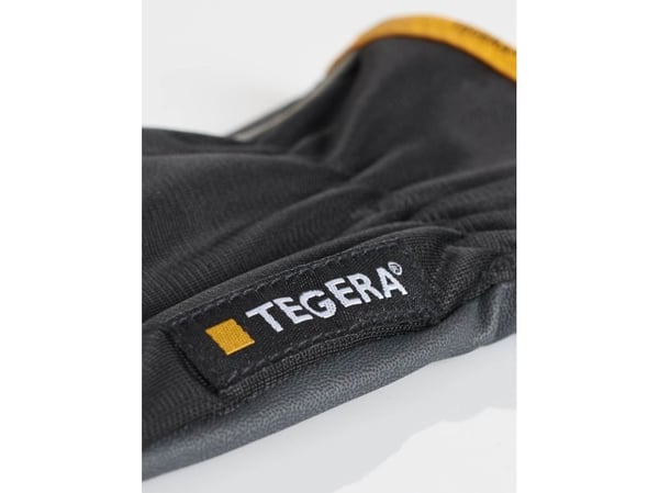 Ejendals TEGERA 9100, Verkstedhansker, Sort, Grå, Gult, Voksen, Voksen, Ripebestandig, Nylon, Polyurethan