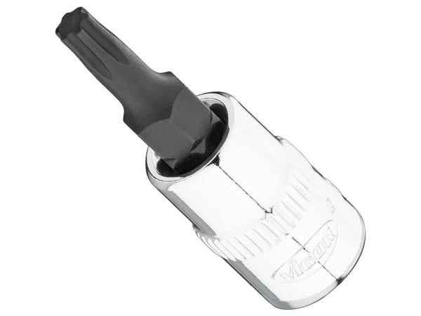 Vigor V7037-IP20 #####T+ Profiiliruuvimeisselin kärki 1 kpl #####Neliö, 1/4 (6,3 mm)