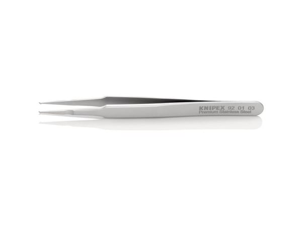 Knipex 92 01 03, Rustfritt stål, Rustfritt stål, Flat, Rett, 15 g, 10 mm