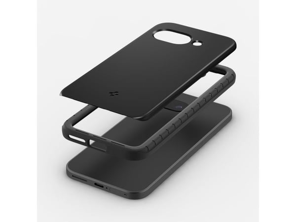 Spigen Thin Fit (MagFit), Suojus, Google, Pixel 9a, 16 cm (6.3"), musta