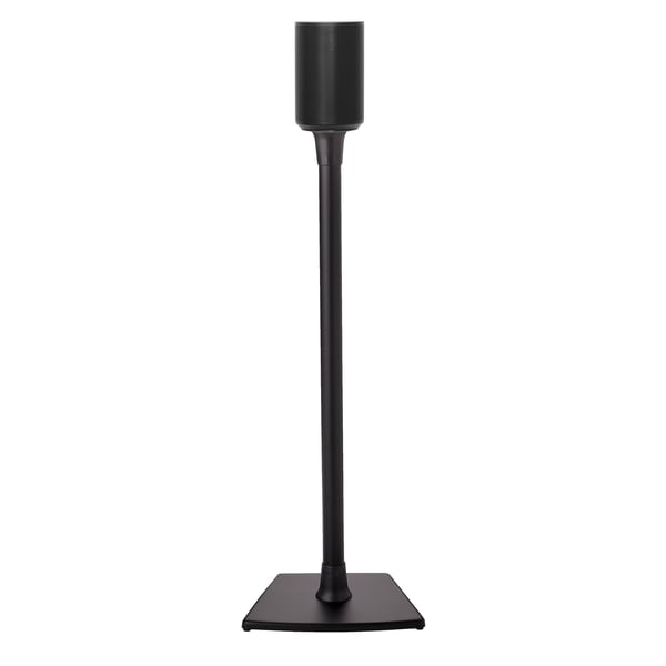 Sanus WSSE12 - Stativ - fast - for høyttalere - stål - svart - plassering på gulv (en pakke 2) - for Sonos Era 100