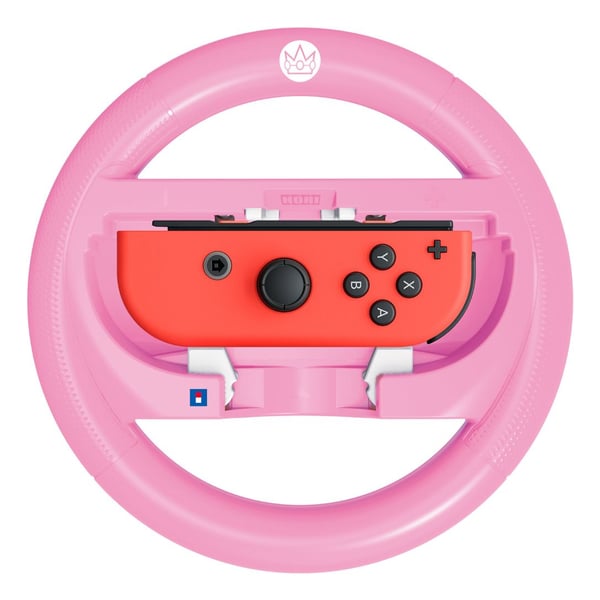 Hori NSX-089E, Nintendo Switch 2, Tävlingsratt, Rosa, 1 styck, 165 mm, 45 mm